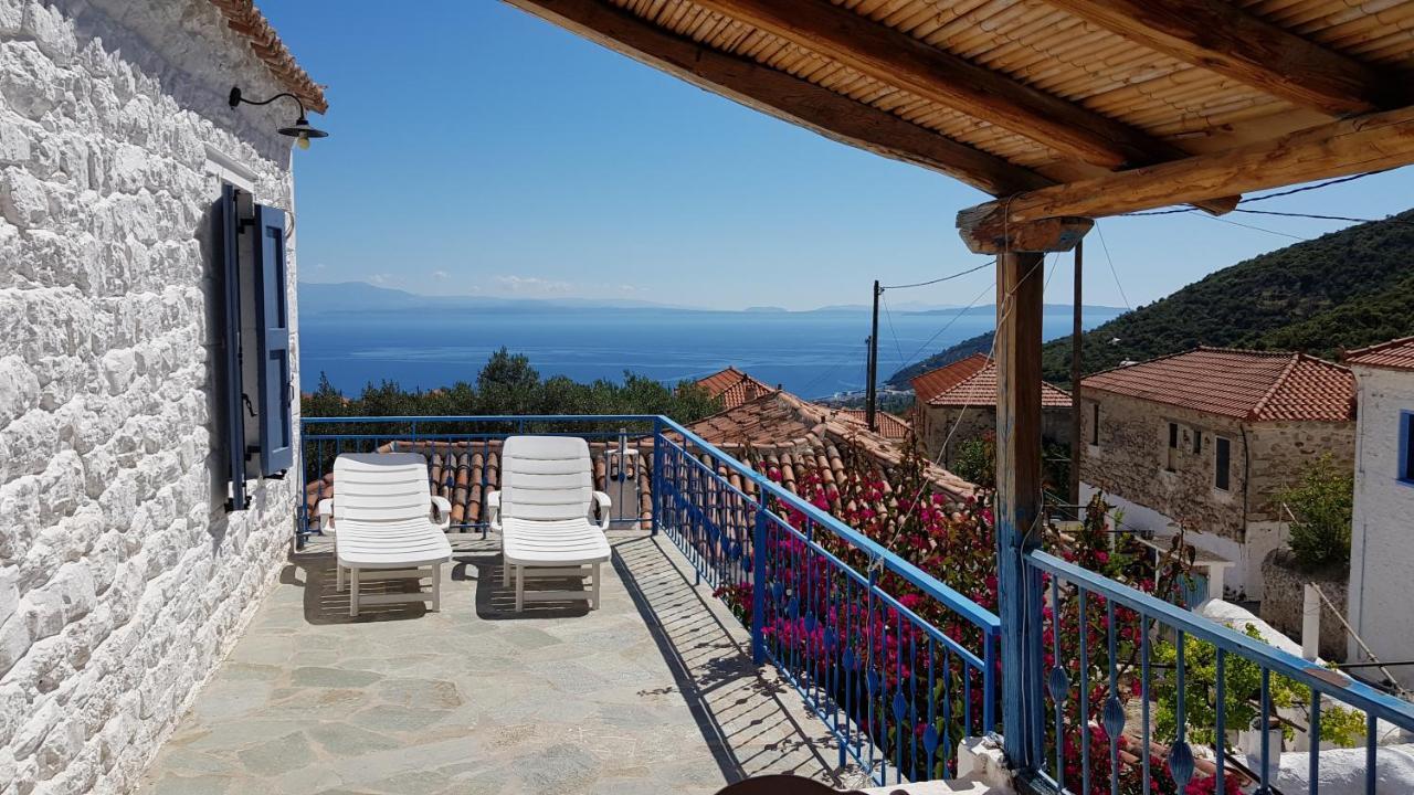 Lovely Traditionnal House With Sea View Tirós Extérieur photo